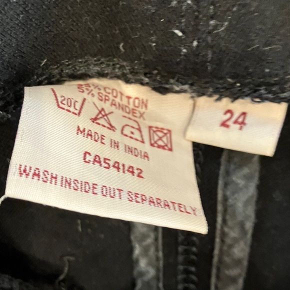 Women’s size 24 equestrian / Riding Pants with reinforced knee Patches (suede) - Picture 2 of 15